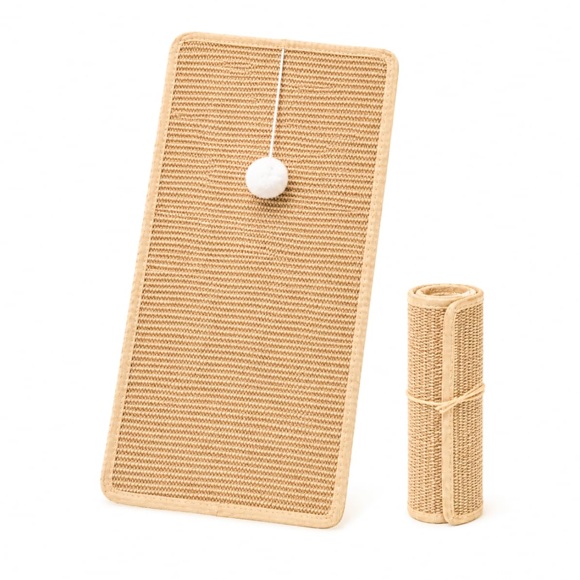 PETKARAY 28" Replacement Scratching Mat, Natural Sisal Pad