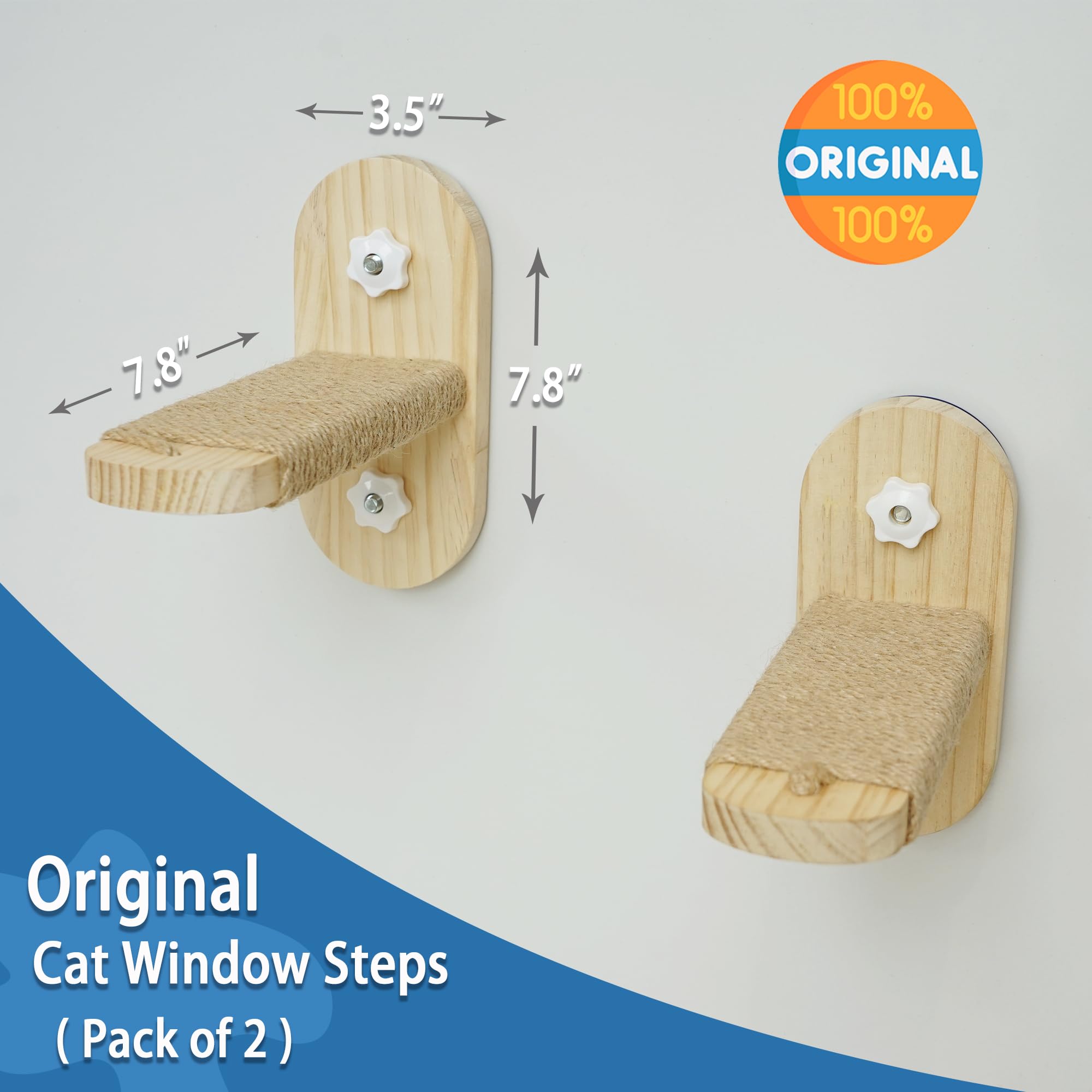 PETKARAY Cat Window Stairs