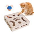 PETKARAY Felt Cat Puzzle Toy Box