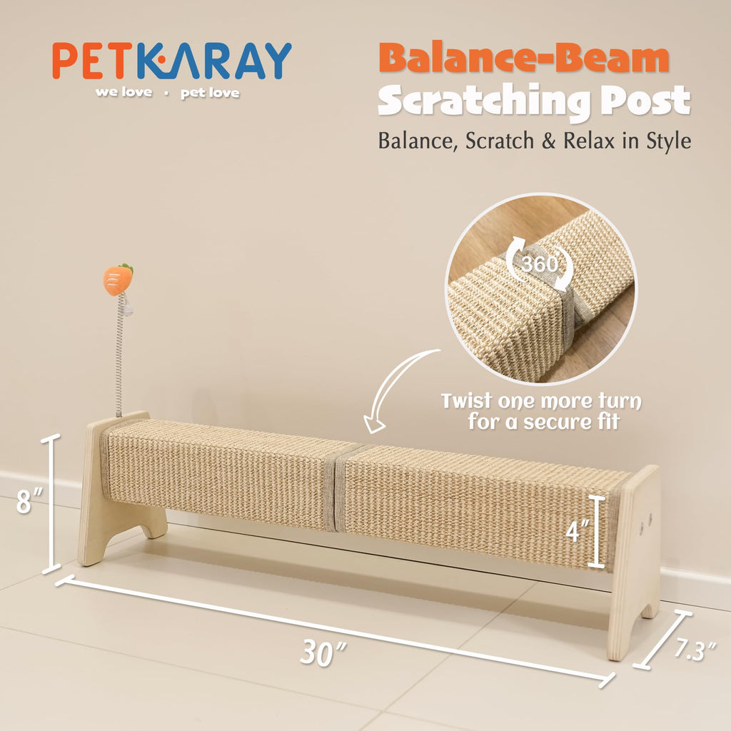 PETKARAY Horizontal Scratching Post