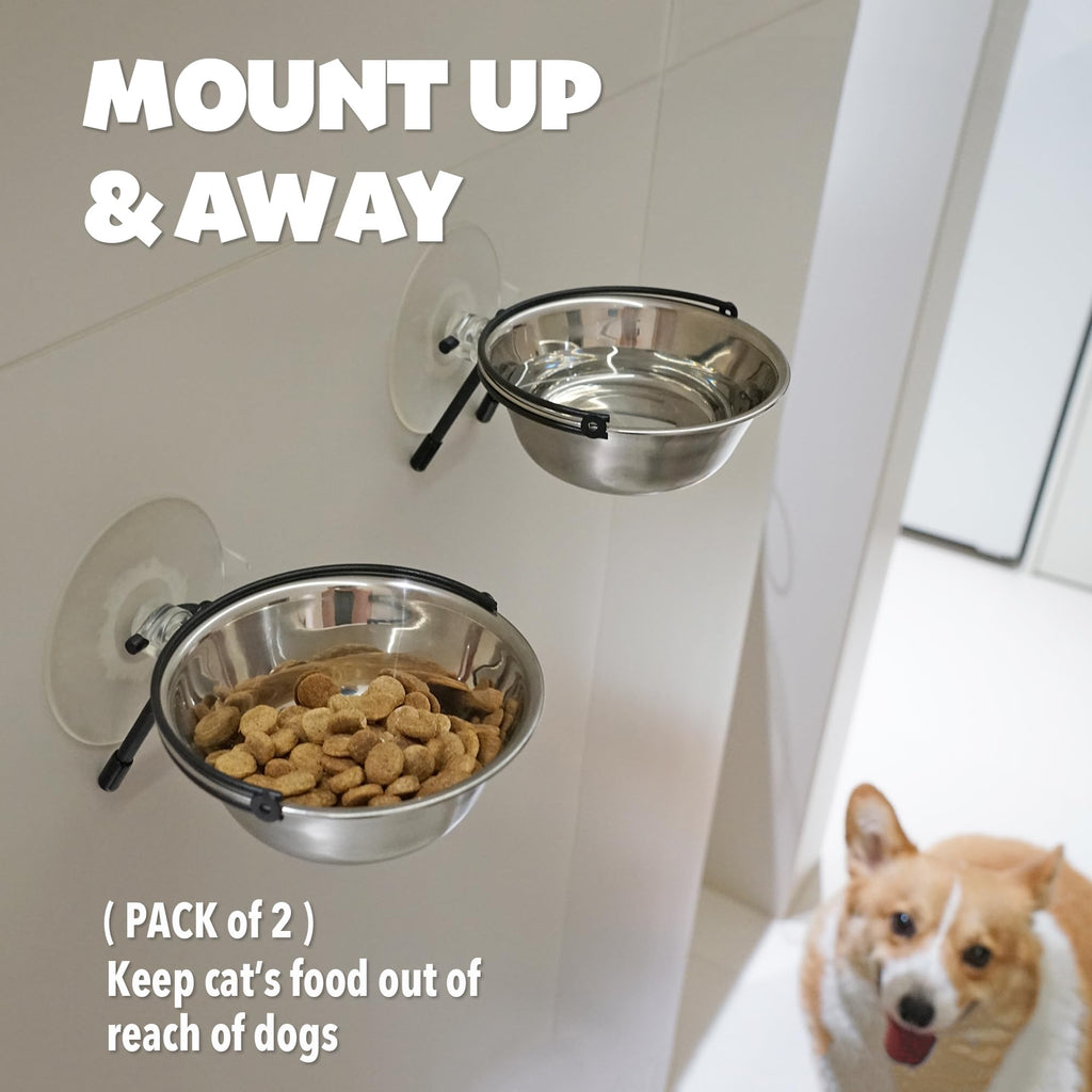 PETKARAY Window Bowls with Suction Cups