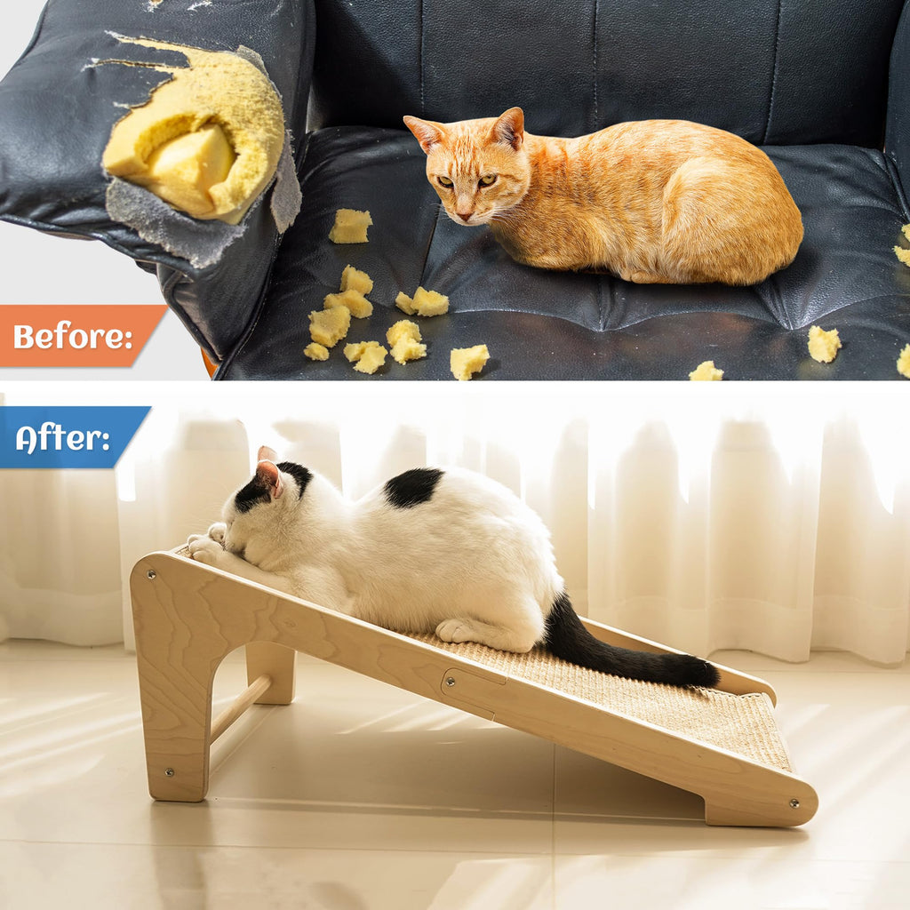 PETKARAY 26" Replacement Scratching Mat, Natural Sisal Pad