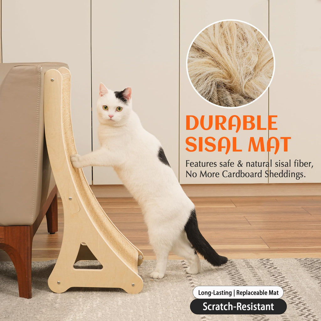 PETKARAY Curved Sisal Cat Scratcher
