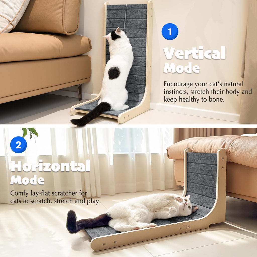 PETKARAY Vertical Felt Cat Scratcher