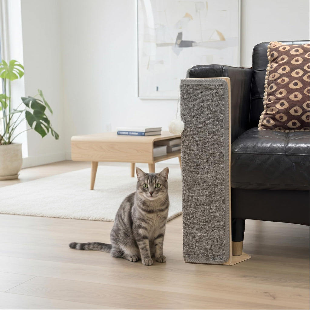 PETKARAY Carpet Cat Scratching Post for Couch Corner, Furniture Protector