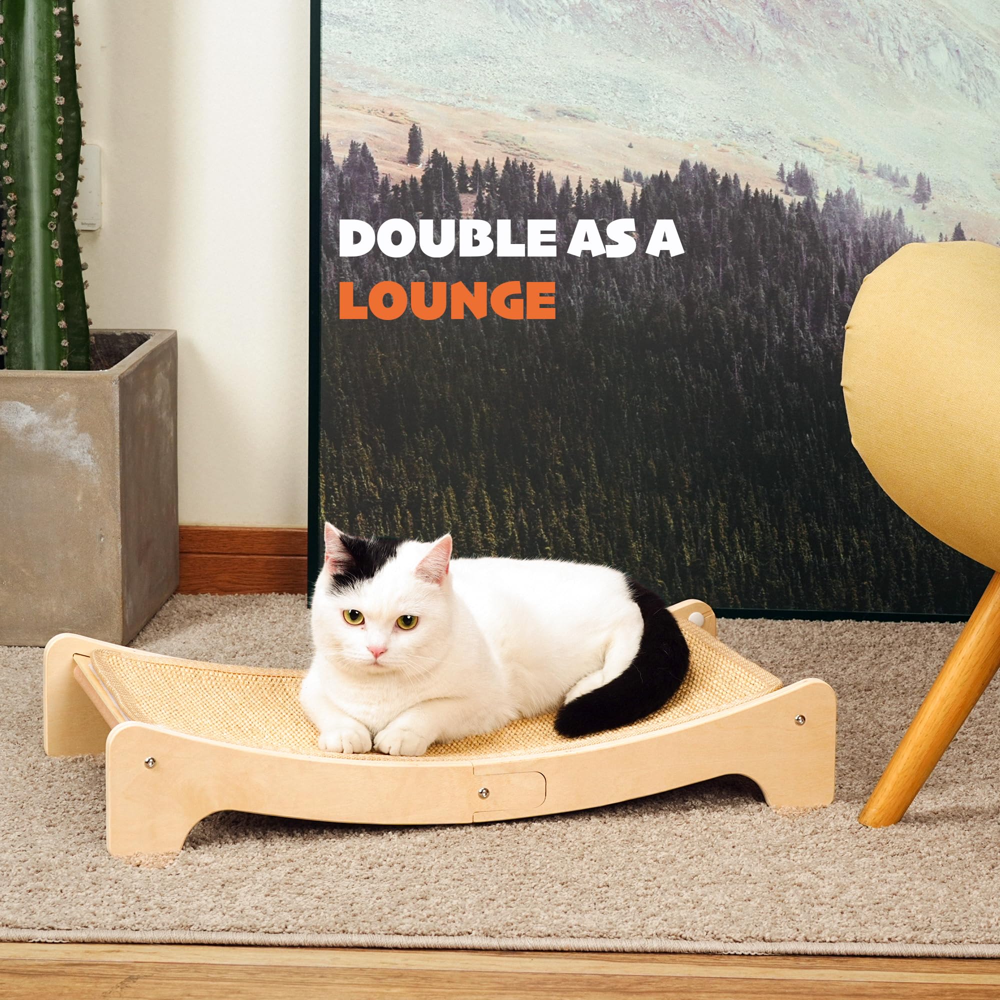 PETKARAY Curved Cat Scratching Board