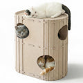 PETKARAY 2-Story Felt Cat House