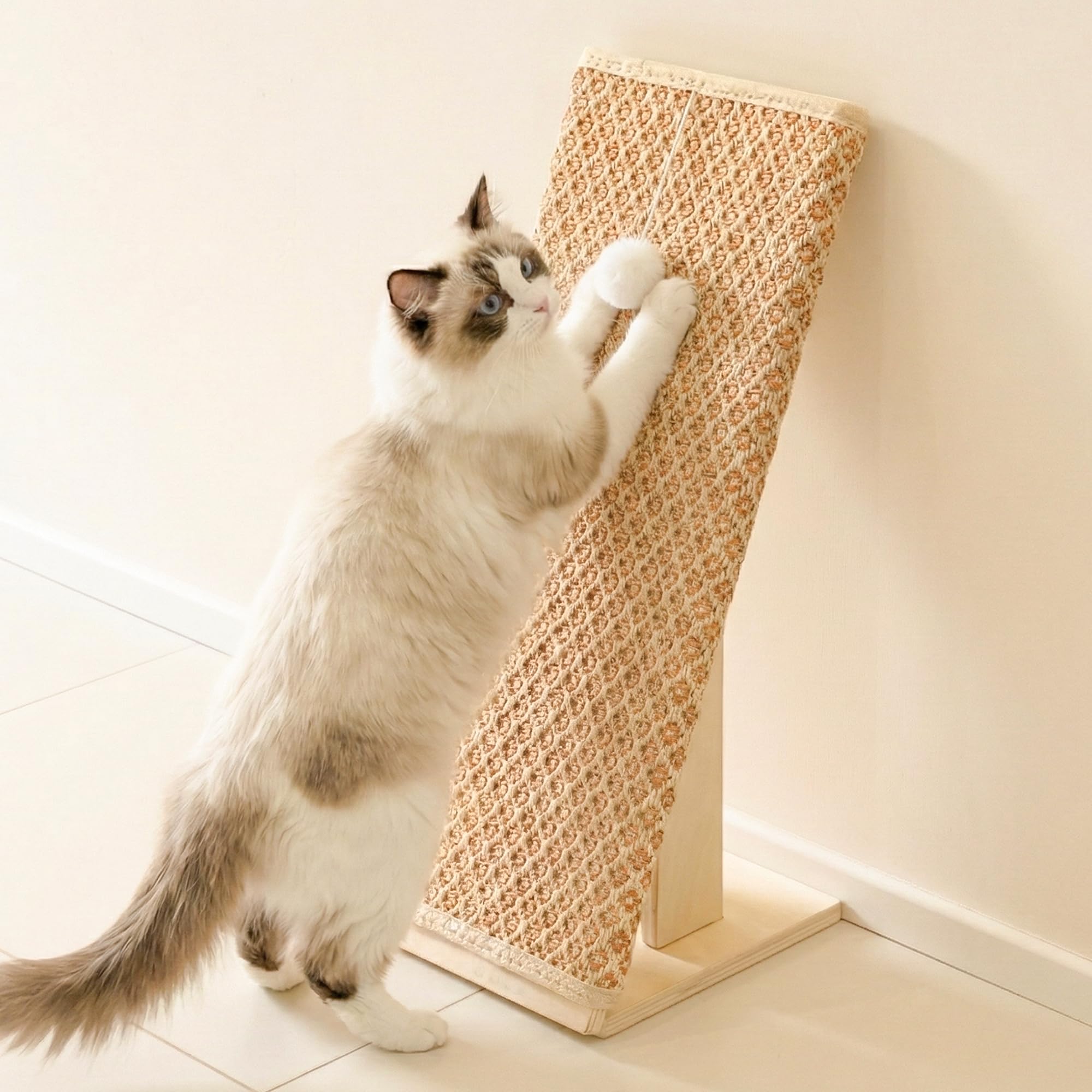 PETKARAY Inclined Sisal Cat Scratcher