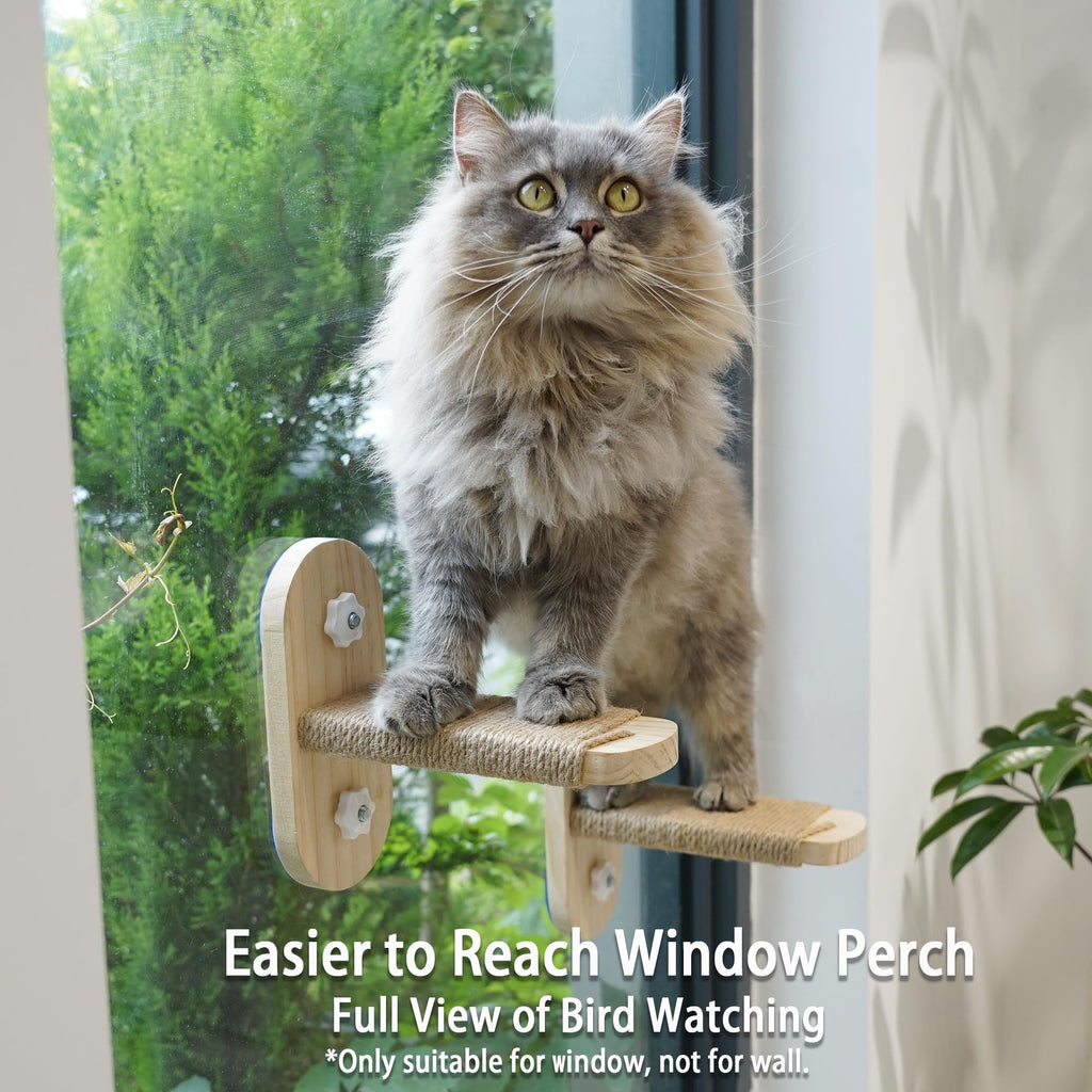 PETKARAY Cat Window Stairs