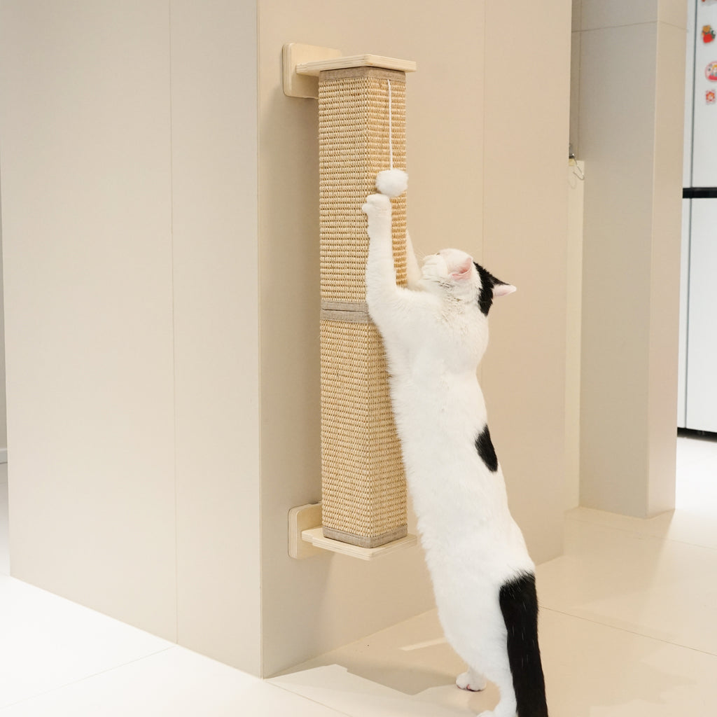 PETKARAY Wall Mounted Sisal Cat Scratcher
